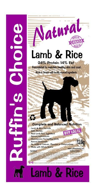 Ruffin's Choice Lamb & Rice 13.6kg