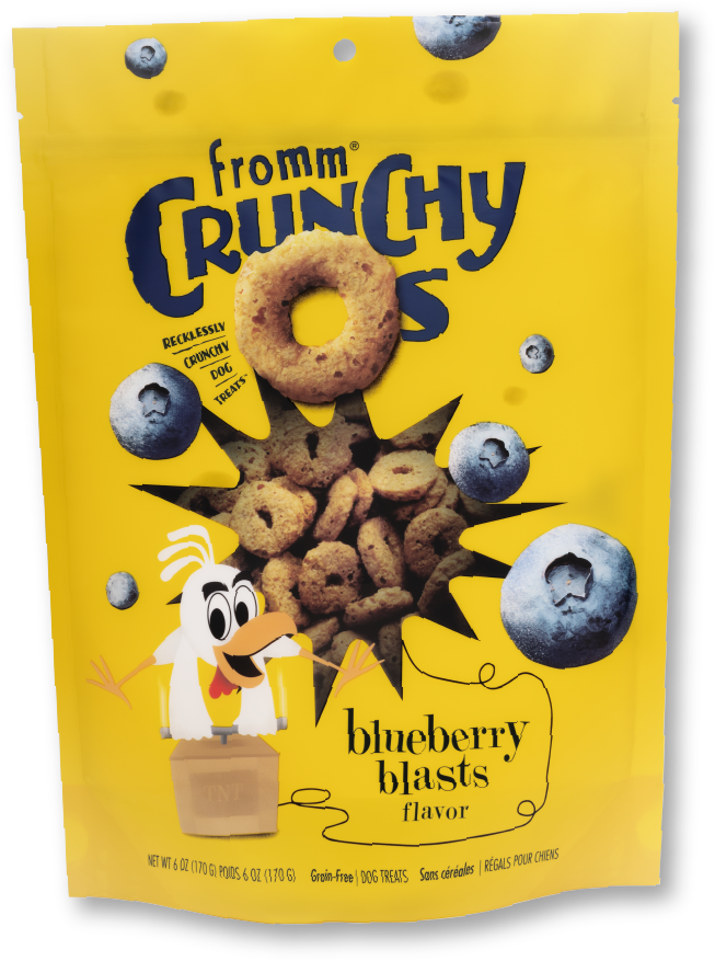 Fromm Crunchy O's - Blueberry Blasts 6oz