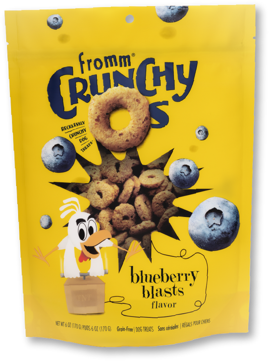 Fromm Crunchy O's - Blueberry Blasts 6oz