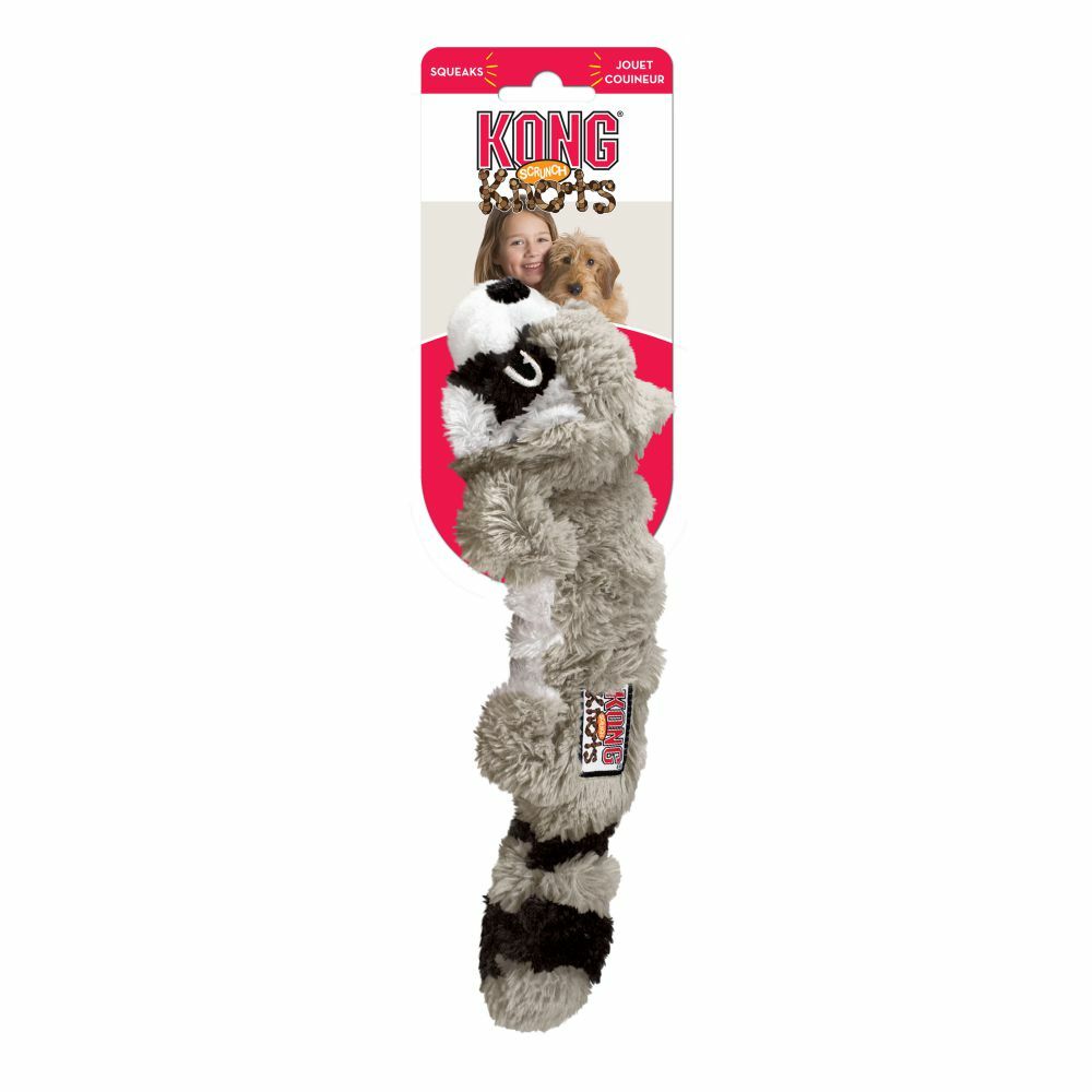Kong Scrunch Knots - Raccoon Small/Medium