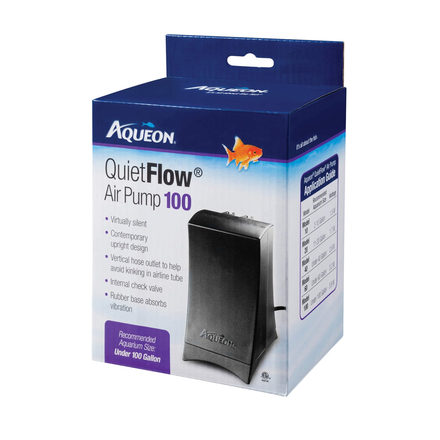 Aqueon QuietFlow Air Pump 100