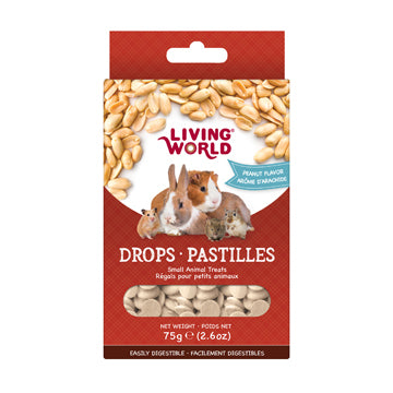 Living World Yogurt Drops - Peanut 75g