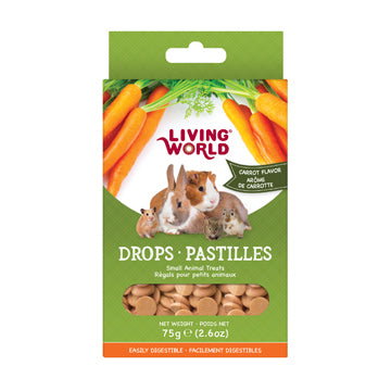 Living World Yogurt Drops - Carrot 75g