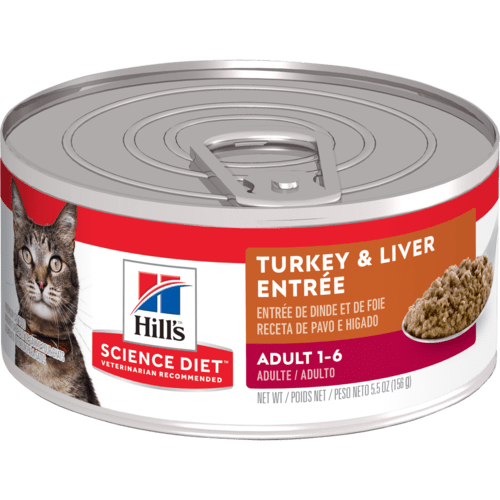 Hill's Science Diet for Cats - Turkey & Liver Entree 5.5oz