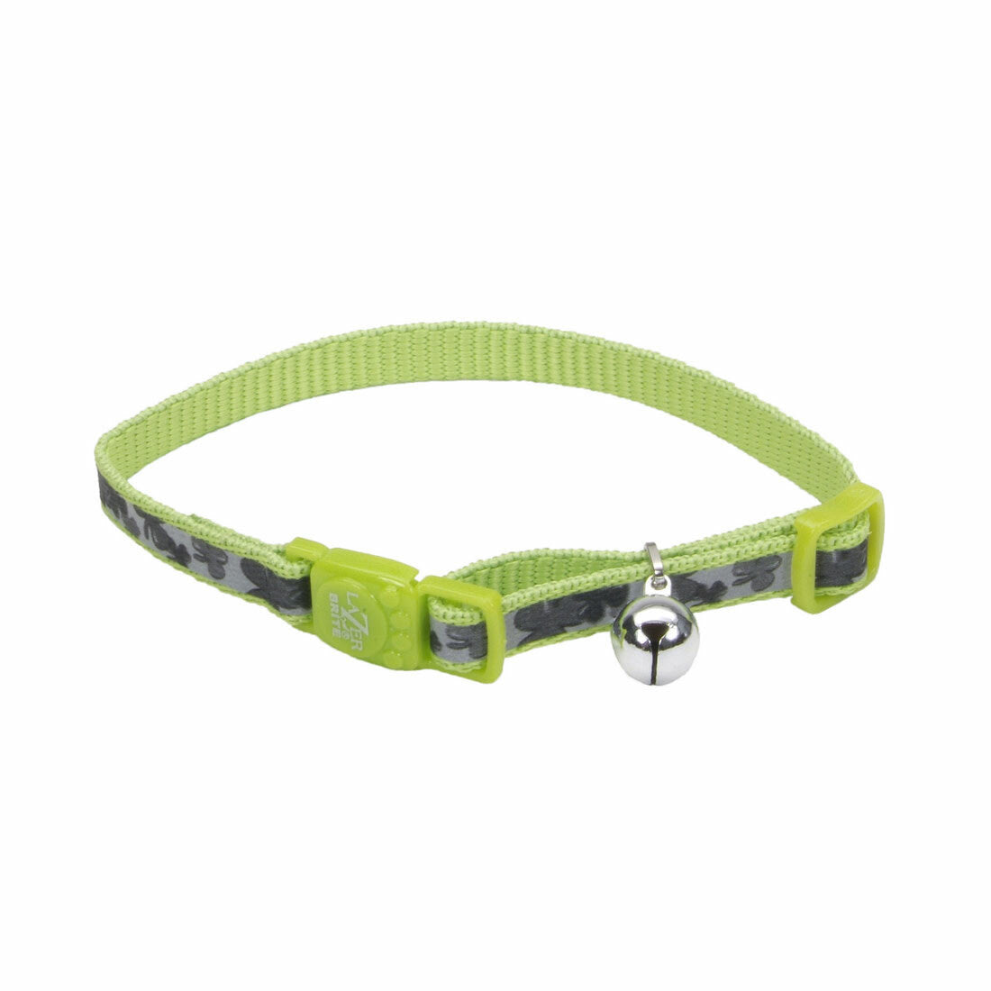 Lazer Brite Cat Collar - Shamrocks