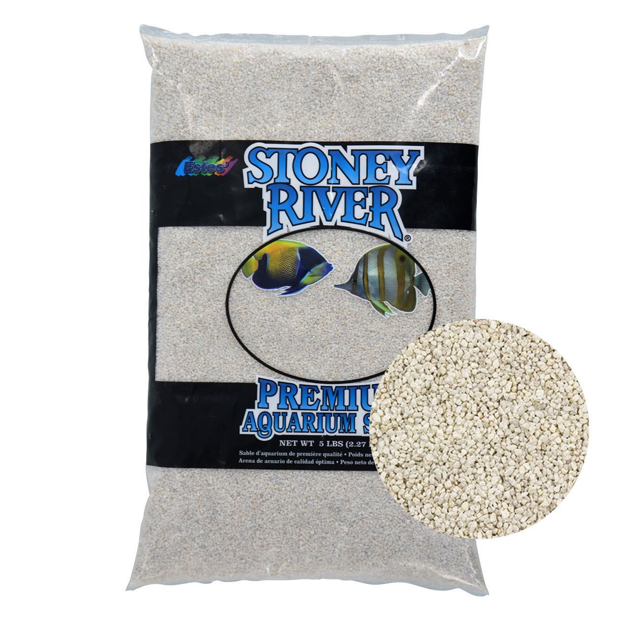 Estes Gravel Aquatic Sand White 5lb