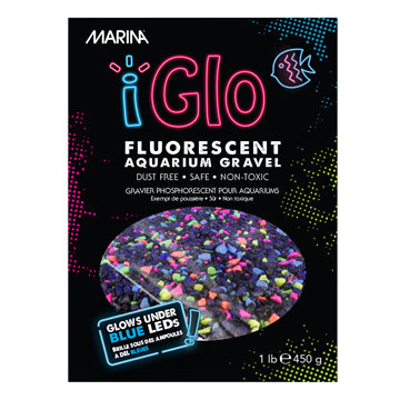 Marina I-GLO Fluorescent Galaxie Gravel 1lb