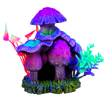 Marina I-Glo Mushroom House 6"