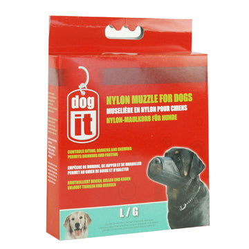 Dogit Nylon Dog Muzzle - Large