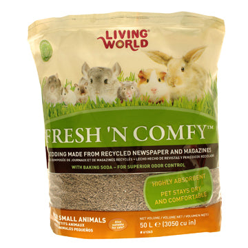 Living World Fresh 'N Comfy Bedding - Tan 50L