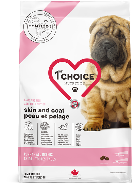 1st Choice Skin & Coat Puppy - Lamb 2kg (special order)