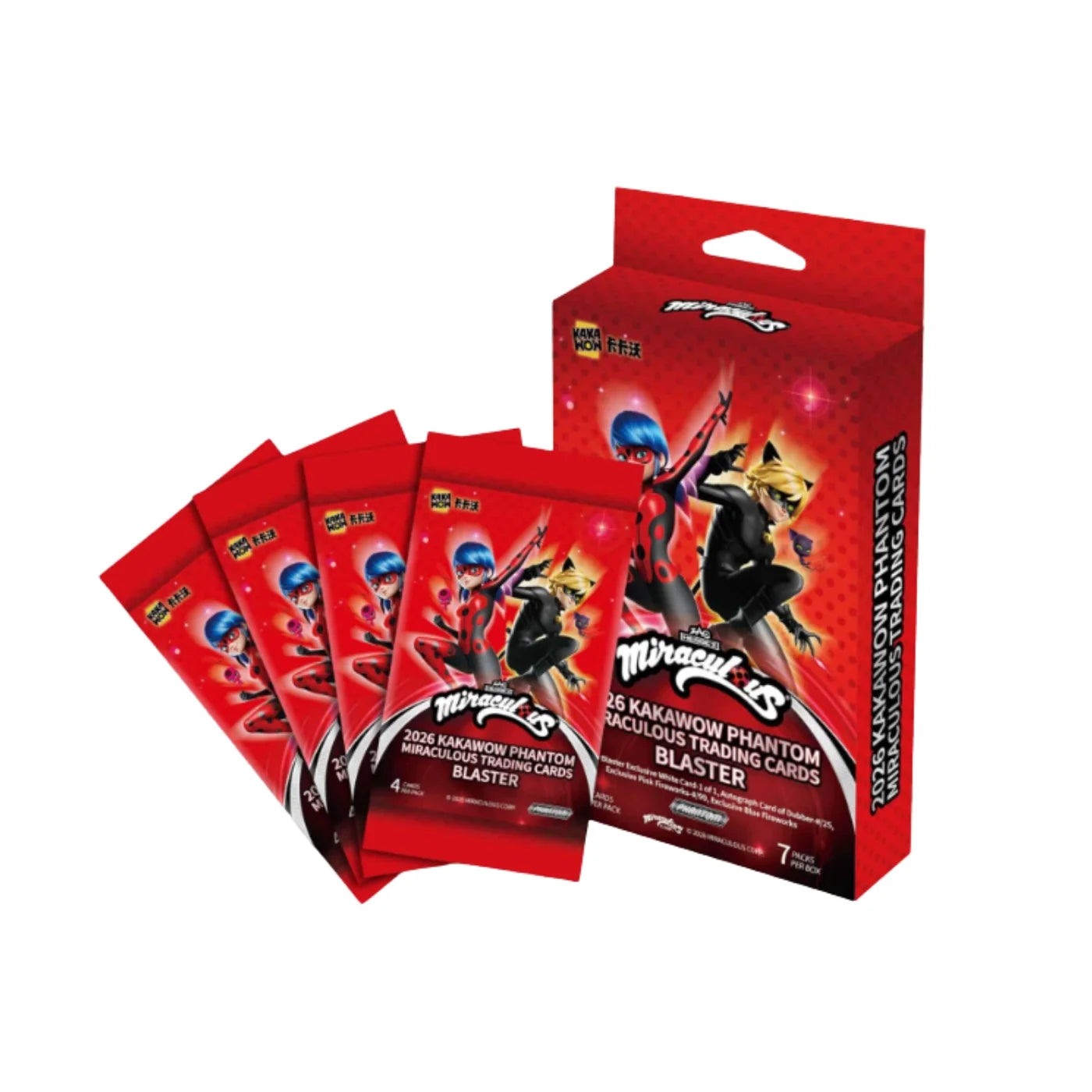 2026 Kakawow Phantom Miraculous Trading Cards Blaster