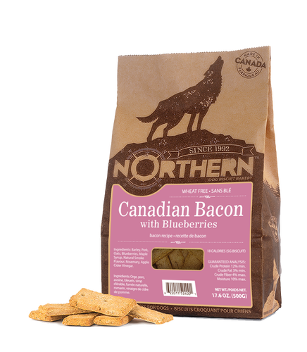 Northern Dog Biscuit - Canadian Bacon 500g