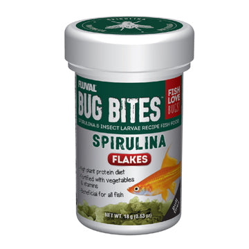 FLUVAL BUG BITES FLAKES - SPIRULINA 18g