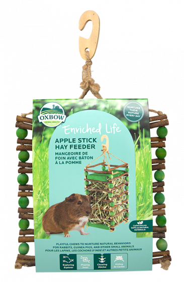 Oxbow Apple Stick Hay Feeder