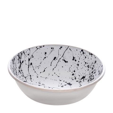 Dogit Stainless Steel Dish - White Speckle 350ml