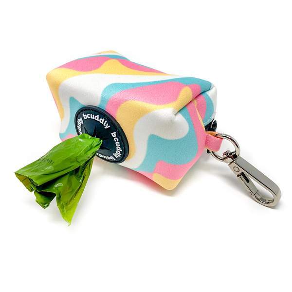 BCuddly Poop Bag Holder - Groovy