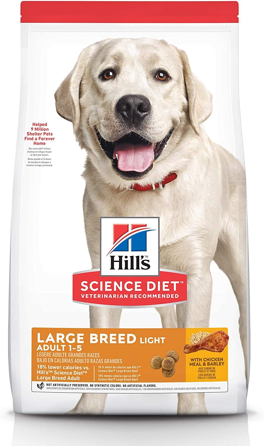 Hill's Science Diet Large Breed Adult Light 30lb