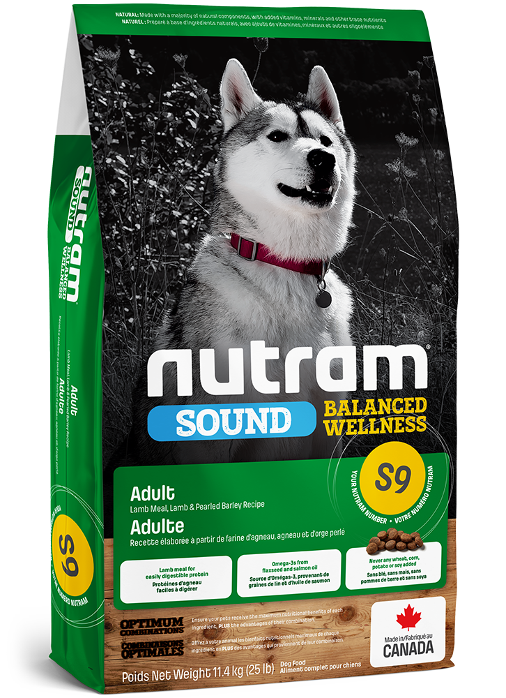 Nutram S9 Adult Lamb 11.4kg