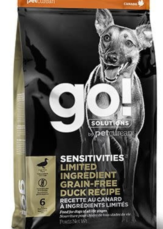 GO! SENSITIVITIES GRAIN FREE DUCK 22 LB