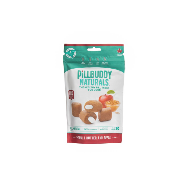 Pillbuddy Naturals Pill Treat - Peanut Butter & Apple 150g