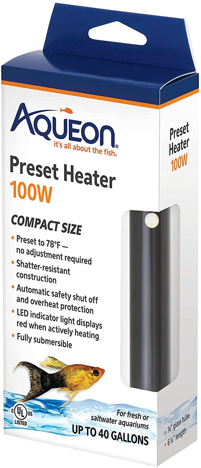 Aqueon Submersible Preset Heater 100W