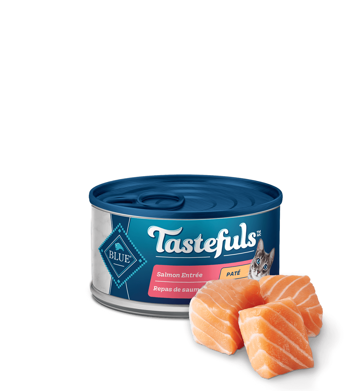 Blue Tastefuls for Cats - Salmon Entree 1.3oz