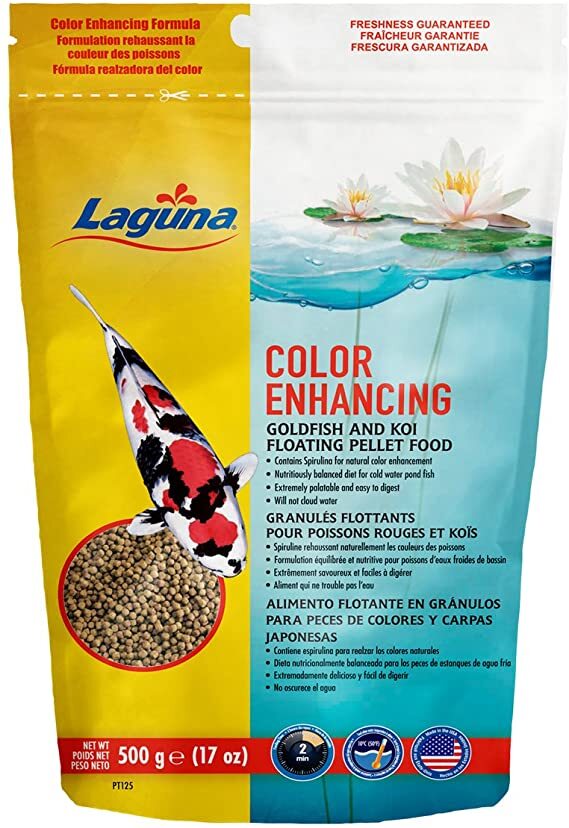 Laguna Colour Enhancing Goldfish/Koi Food 500g