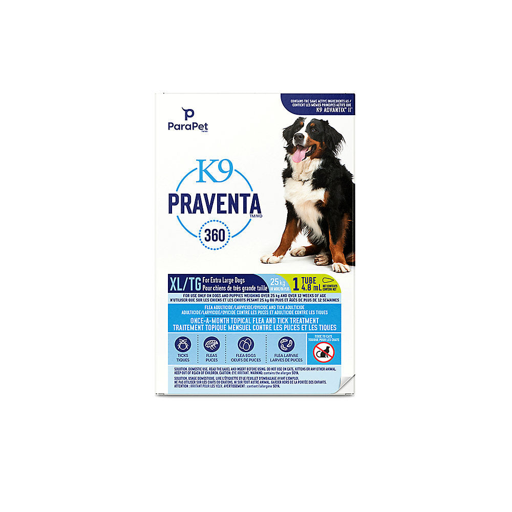 K9 Praventa Over 25kg - 1 dose