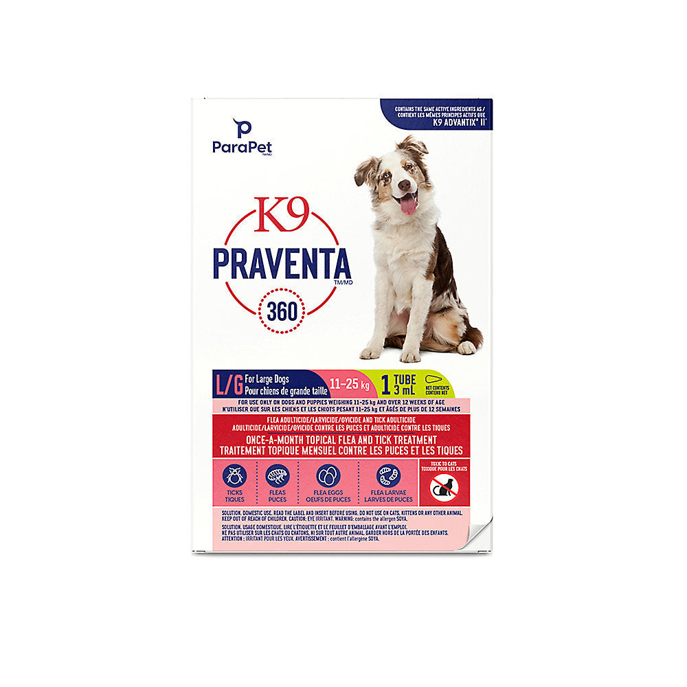 K9 Praventa 11-25kg - 1 dose