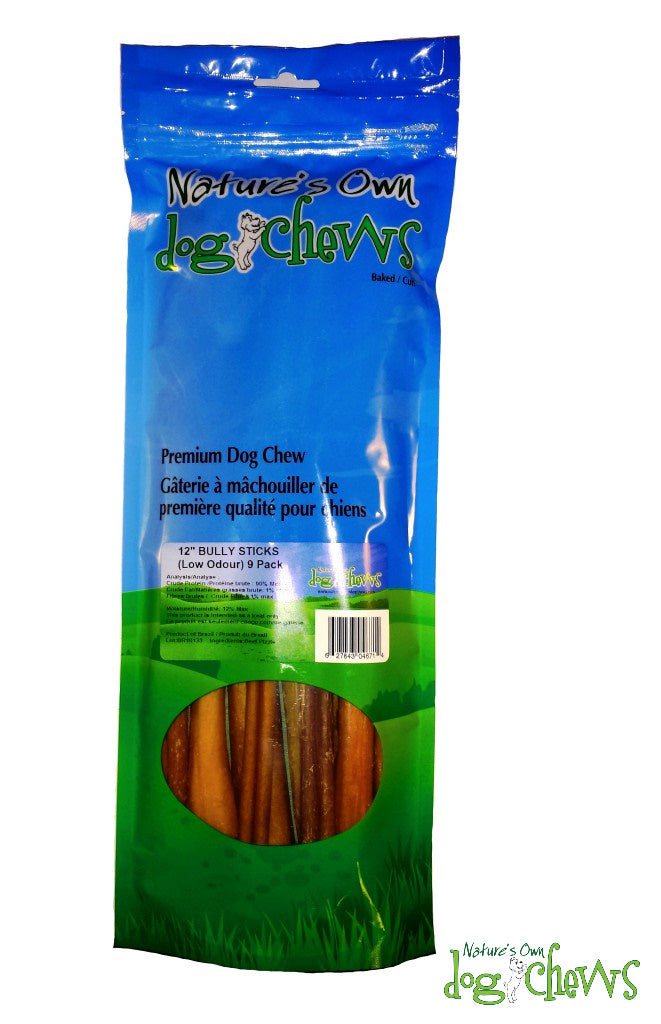 Nature's Own (9 Pack) 12" Bully Stick