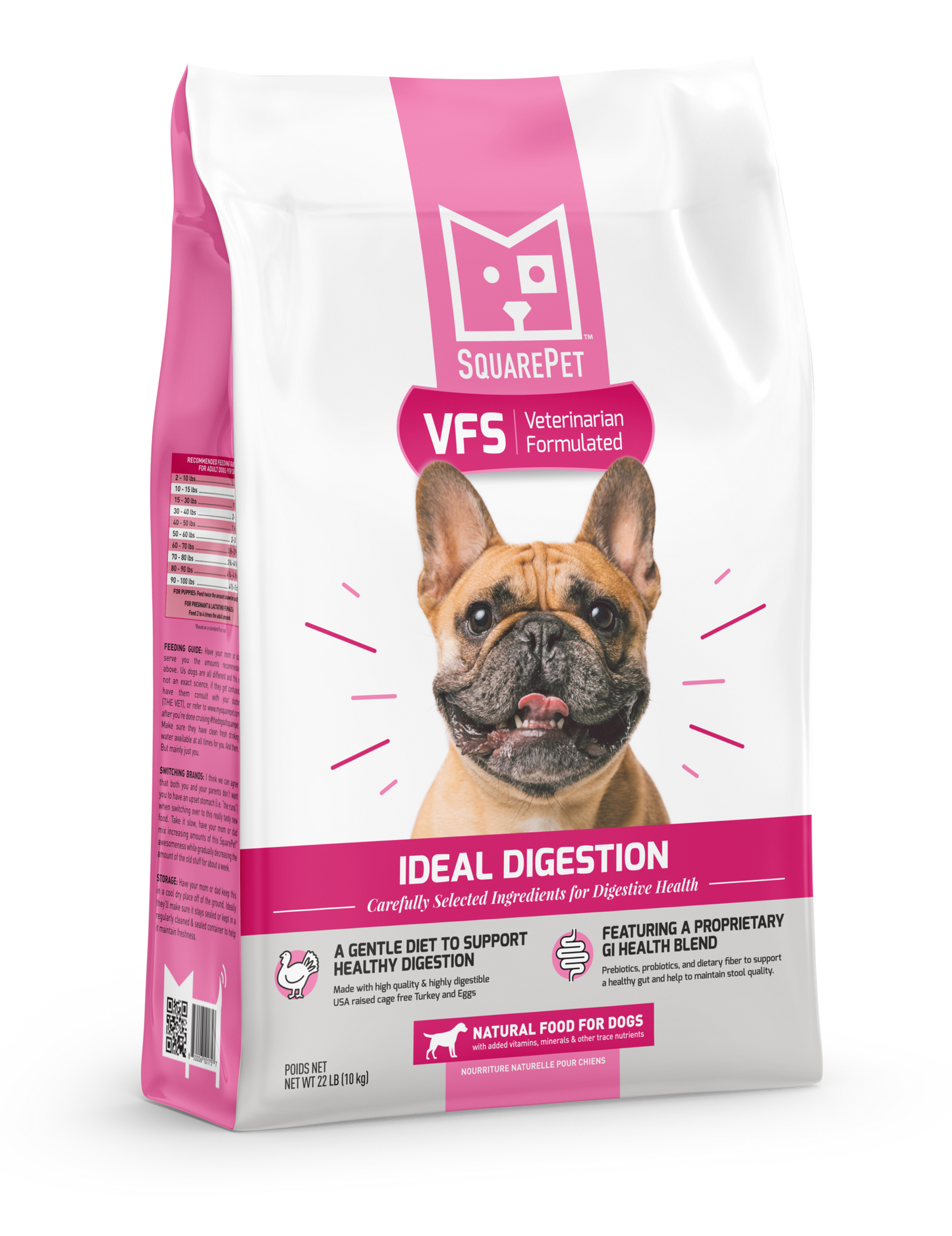 SquarePet VFS Canine Ideal Digestion 4.4lb