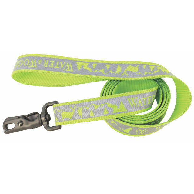 Water & Woods Reflective Leash 6" - Lime Green