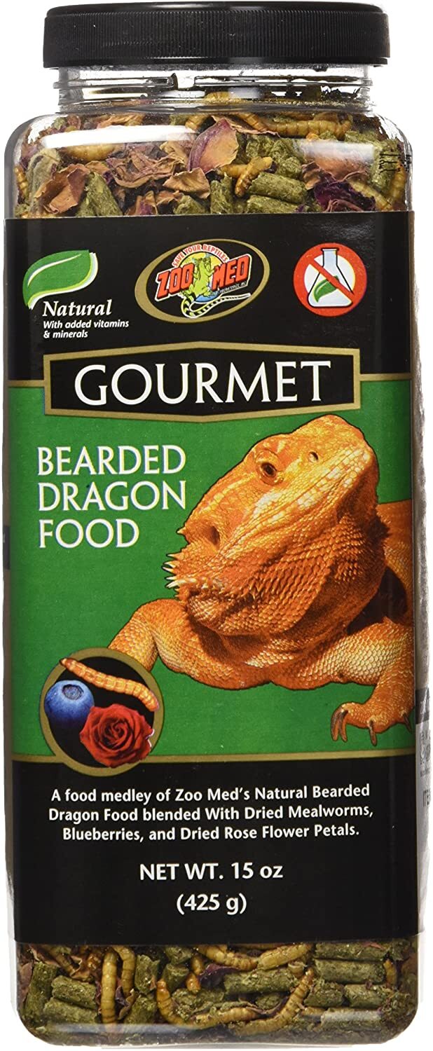Zoo Med Gourmet Bearded Dragon Food