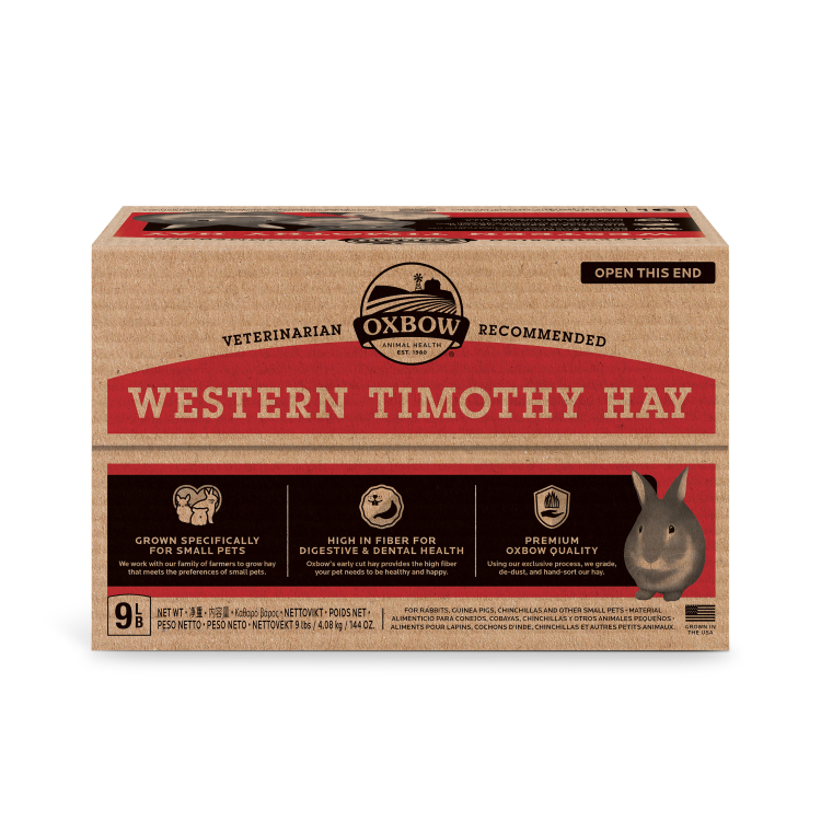 Oxbow Western Timothy Hay - 9lb