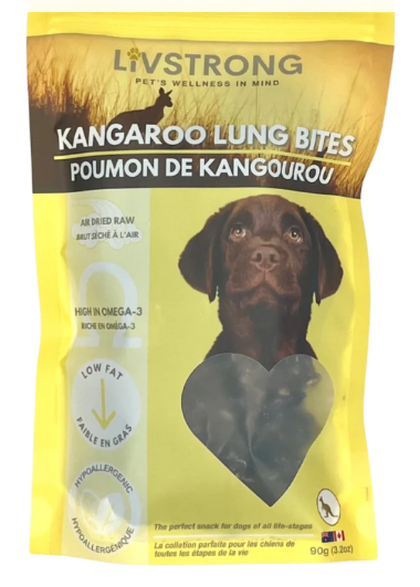 Livstrong Kangaroo Lung Bites 90g