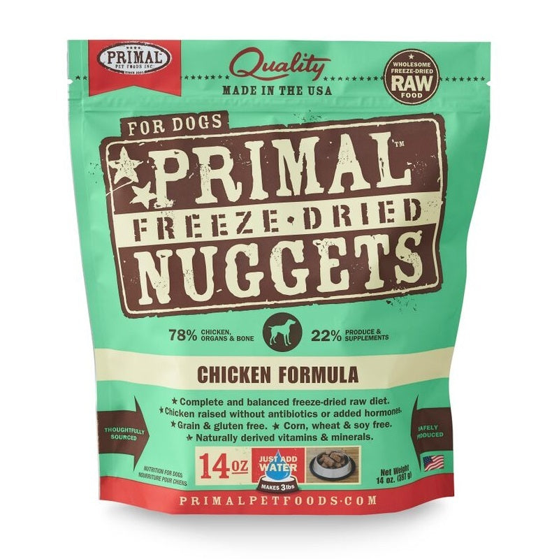 Primal Freeze-Dried Nuggets - Chicken 14oz