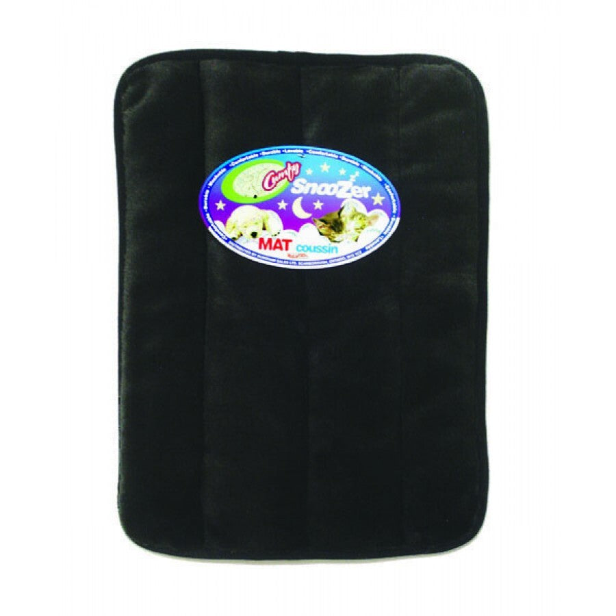 CUMFY Plush Snoozer Mat Black - 35 x 23in