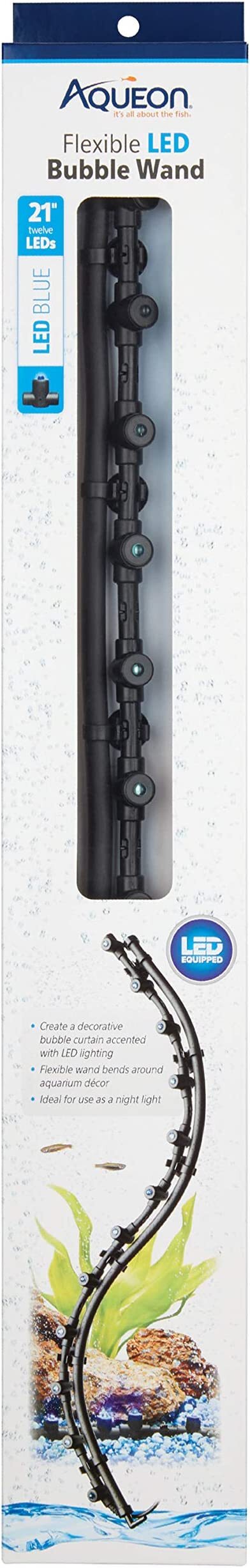 Aqueon Bubble Wand 21" Blue