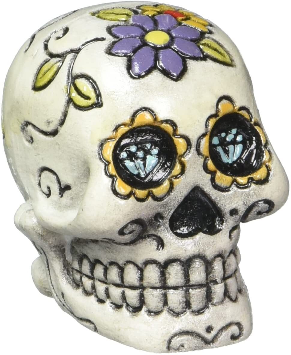 Mini Sugar Skull - White
