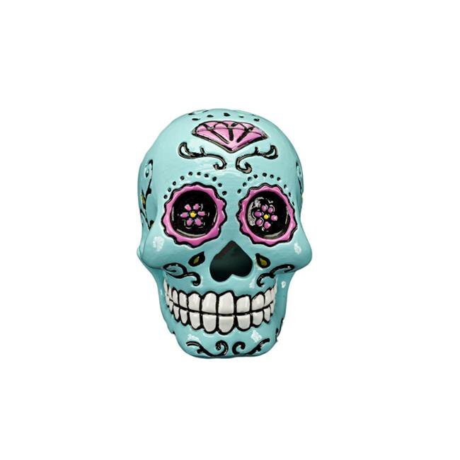 Mini Sugar Skull - Blue