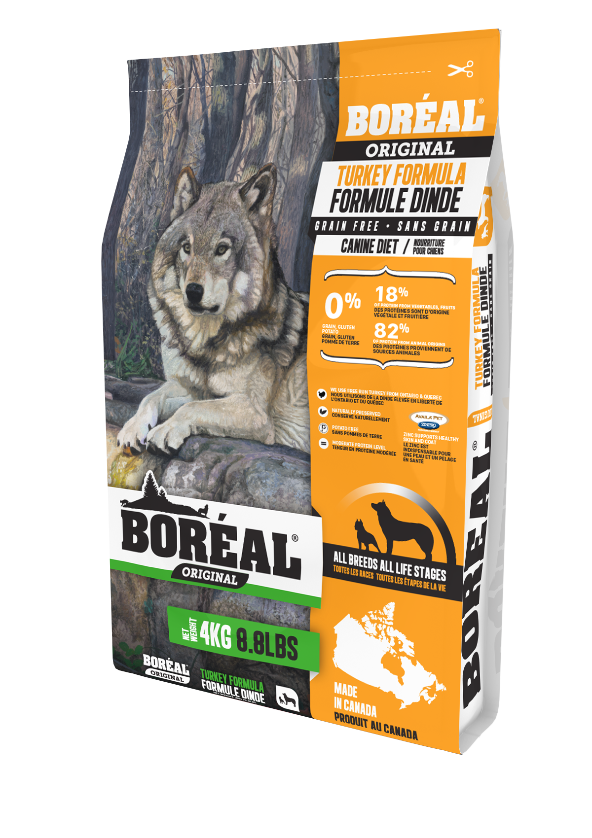 BOREAL ORIGINAL TURKEY 4 KG