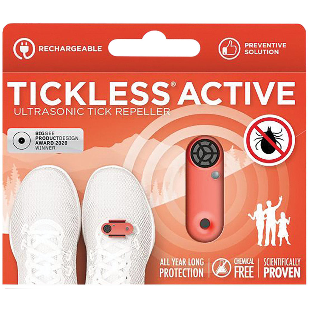 Tickless Ultrasonic Tick Repeller - Active Coral