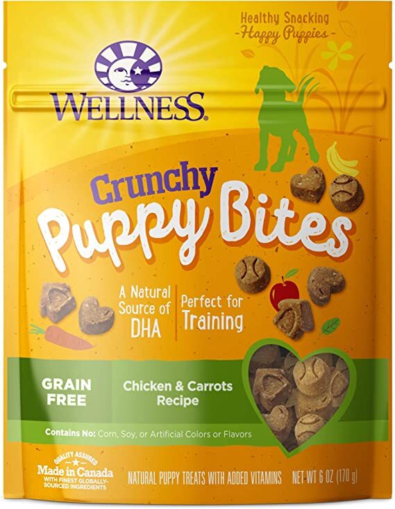 Wellness Crunchy Puppy Bites - Chicken & Carrot 6oz