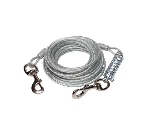 BUD'Z TIE OUT WITH SPRING - UP TO 160 LBS - 30'