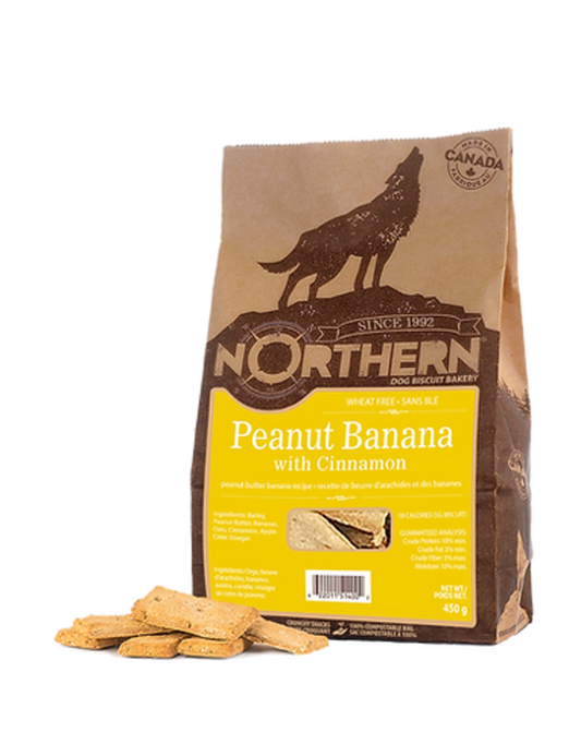 Northern Dog Biscuit - Peanut Banana 450g