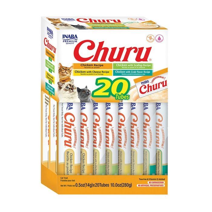 Inaba Churu Cat Purees Chicken 20 Pack