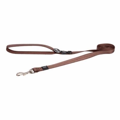 Rogz Classic Lead - Chocolate Medium