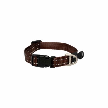 Rogz Classic Collar - Chocolate Large