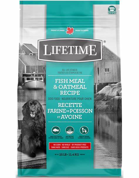 Lifetime Fish & Oatmeal 11.4kg